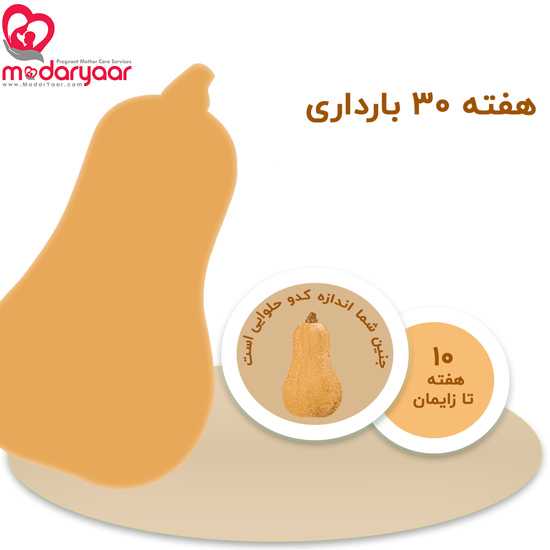 هفته سی ام بارداری