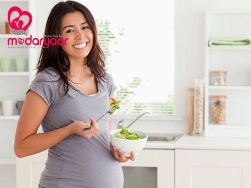 مواد غذایی و تغذیه مناسب قبل از زایمان