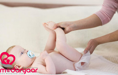 راهنمای گام به گام تعویض پوشک