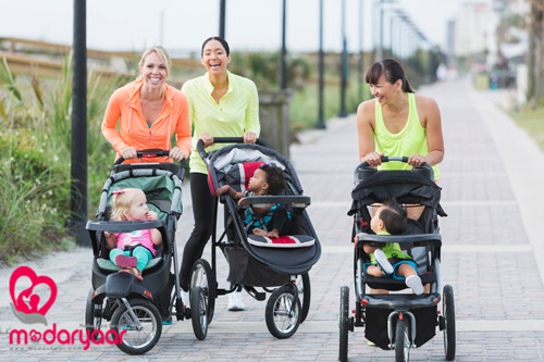 ورزش مادر بعد از زایمان