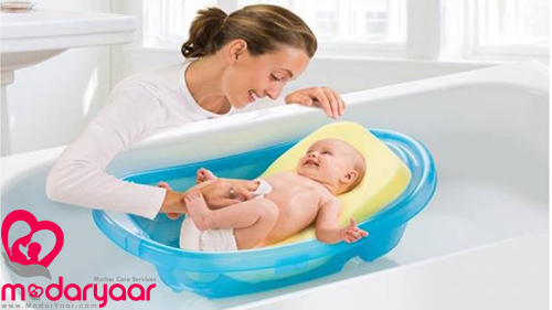 حمام کردن نوزاد