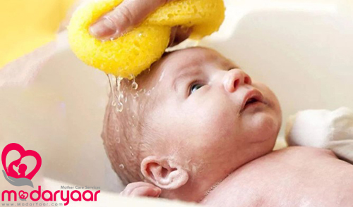 حمام کردن نوزاد