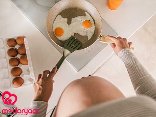 خوراکی ها و وزن گیری جنین