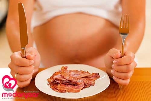 خوراکی ها و وزن گیری جنین