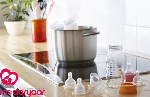 استریل کننده شیشه شیر نوزاد
